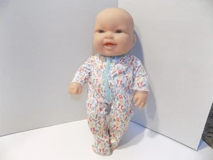 Berenguer Babypuppe offen lächelnder Mund 2 Zähne ca. 13 cm, blaue Augen sehr guter Zustand - Bild 1 von 9