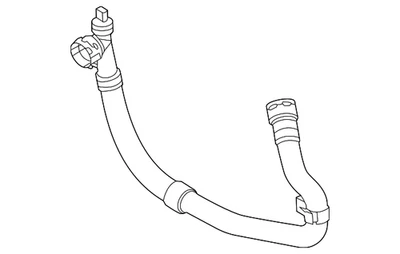 Genuine Audi Lower Hose 5WA-122-051-R — 第 1/2 张图片