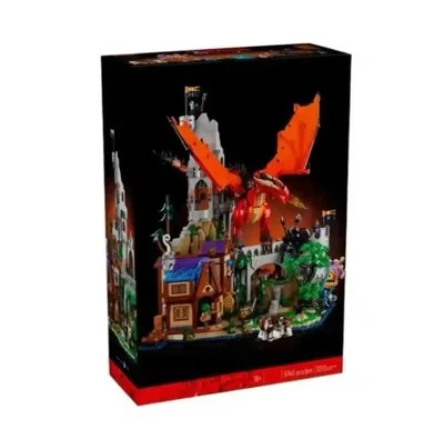 21348 Dungeonsed Red Dragon's Tale Building Blocks Model Bricks Sets Gifts Toys - Image 1 of 4