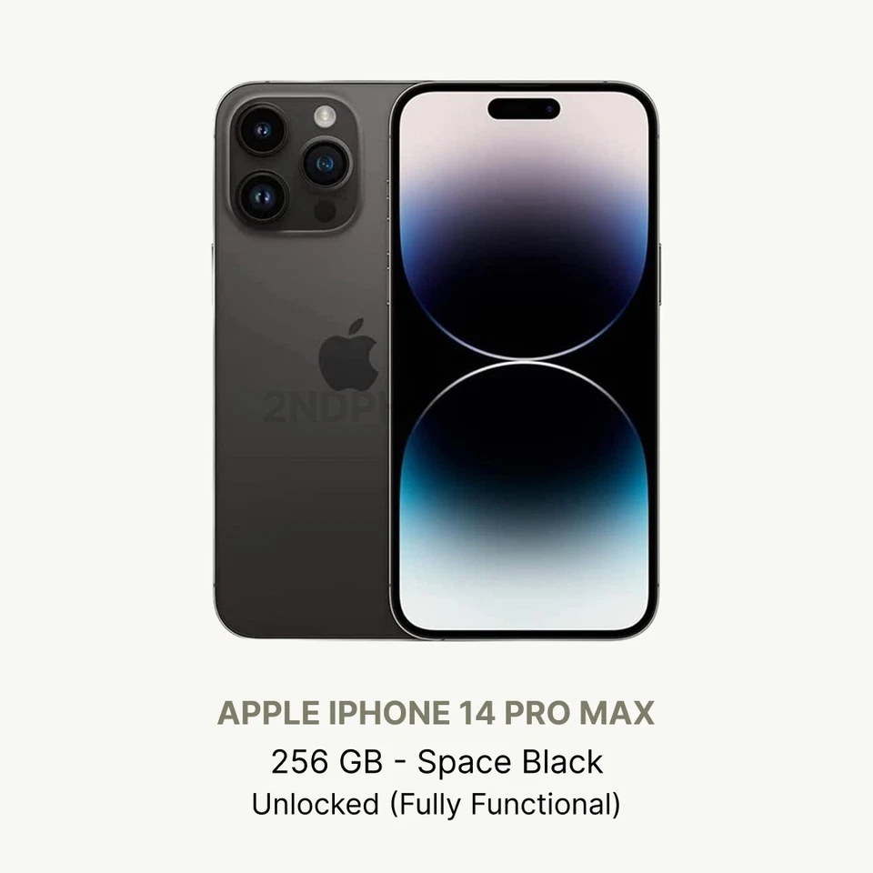 Apple iPhone 14 Pro Max 256GB Unlocked Excellent Condition (Renewed) - Image 1 of 2