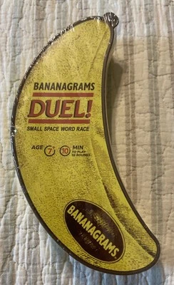 BANANAGRAMS Duel Game New Travel 2 Player Quick Game Travel Family Fun Word Race - Image 1 of 2