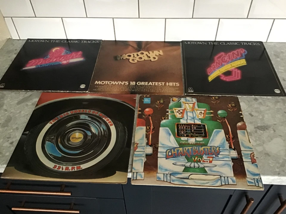 Bundle of 5 Classic Tamla Motown LPs Great Condition. - Image 1 of 4