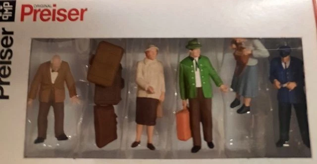 Preiser 65369 Spur 0 An der Bahnsteigsperre NEU und OVP - Bild 1 von 1