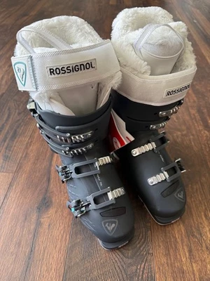 NEW Rossignol Alltrack 70 W Women's Ski Boots, Dark Iron SZ 24.5 - Image 1 of 3