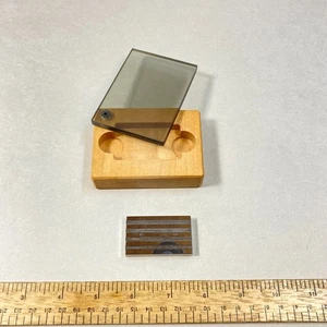 Starrett Webber Ribbed Gage Block w/ Case USA - Picture 1 of 6