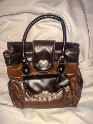 Bolso de mano MC Marc Chantal de cuero cocodrilo en relieve Foto 1 de 4