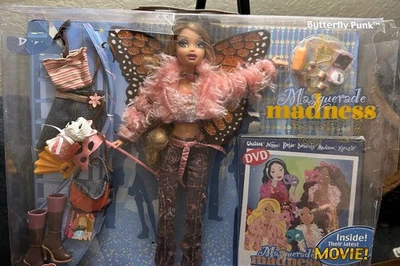 2004 VTG Mattel My Scene BARBIE Butterfly Punk Masquerade Madness DVD DamagedBox - Image 1 of 4