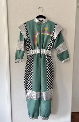 Disfraz de piloto de coche de carreras Zara para niños 8 9 10 M corredor Halloween  Foto 1 de 4