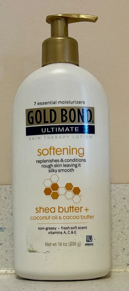 Gold Bond Ultimate Skin Therapy Loción Suavizante, Manteca de Karité Aceite de Coco 14oz Foto 1 de 1
