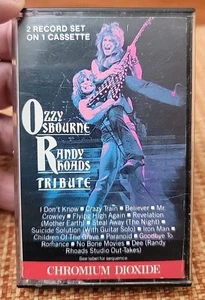 Ozzy Osbourne/Randy Rhoads - Tribute (Cassette, 1987, CBS) Used - Picture 1 of 7