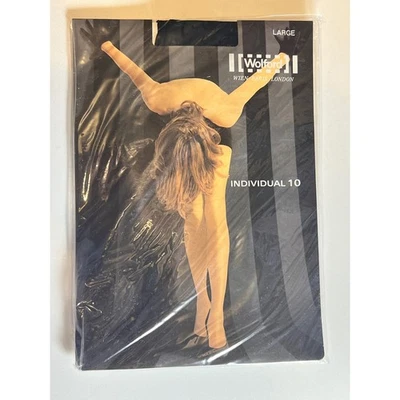 Колготки колготки Wolford отдельные 10 черные колготки большой размер - Изображение 1 из 2