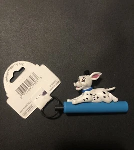 Vintage Disney 101 DALMATIANS Keychain Keyring 90s Flashlight Not Working - BLUE - Picture 1 of 6