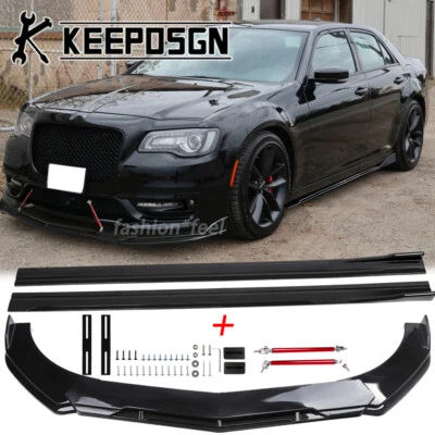 Комплекты удлинителей для боковых юбок переднего бампера для Chrysler 300 C S - Изображение 1 из 4