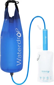 Water Filter Straw, Camping Water Filtration System, Water Purifier Survival, - Picture 1 of 12