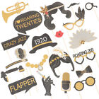 20PCS Hen Party Photo Booth Props Kit Gatsby Wedding Decorations