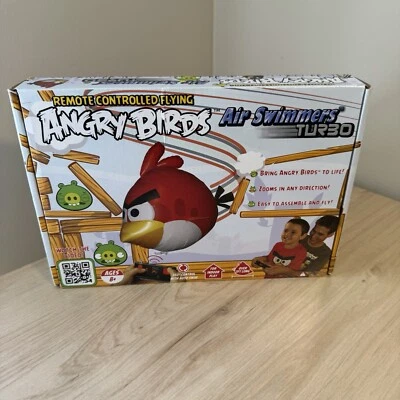 Angry Birds Air Swimmers Turbo Remote Control Flying Balloon RC Rovio New OB - Image 1 of 4