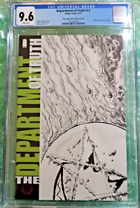 Department of Truth #13 ALAN QUAH WATCHMEN BW Sketch CGC 9.6 Ltd 500 - Bild 1 von 3