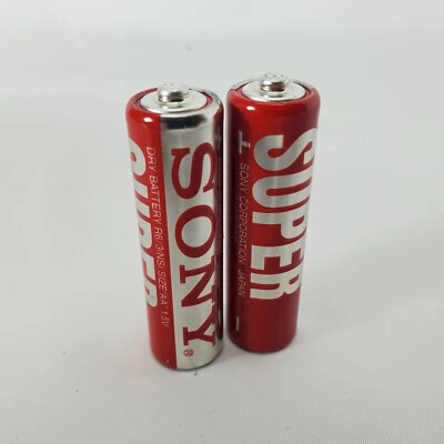 Baterías muertas de colección Super Sony AA Foto 1 de 4
