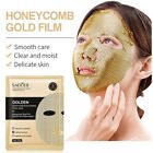 Premium Honigwabe Gold Gesichtsmaske & Weich Kohle Schwarz Flim Befeuchtend