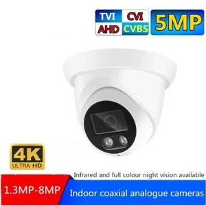 1080P Night Vision Surveillance Camera AHD/TVI/CVI 5MP CCTV Doom Indoor Camera - Picture 1 of 40