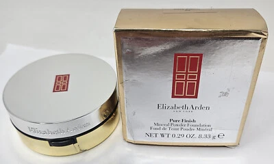 Base en polvo mineral Elizabeth Arden Pure Finish FPS 20 08 acabado puro Foto 1 de 4