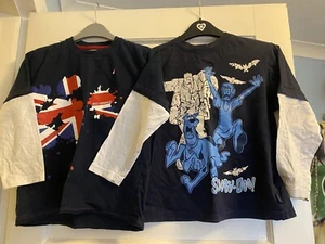 2 Sleeved Boys Tops - Picture 1 of 17