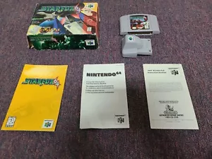 Star Fox 64 (Nintendo 64) N64 (Complete in Box!) Works Well! (Ships Immediately) - Picture 1 of 12