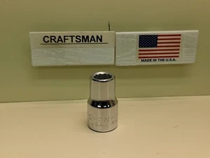 Craftsman 11mm Metric 1/2" Drive Socket 44229 EE  New Old Stock Made in USA - Picture 1 of 5