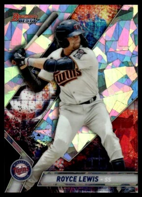 2019 Bowman's Best X FRACTOR Royce Lewis Minnesota Twins #TP-22 - Image 1 of 2
