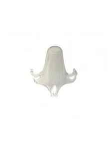 Vetro di murano per lampadario plafoniera applique lampada 4 punte cono - Picture 1 of 1
