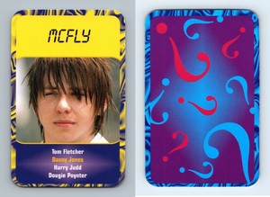 Danny Jones - McFly - Pop Happy Families 2006 MusicGames Trading Card