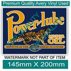 Vintage Power - Lube Power Lube Decal Sticker Americana Garage Hot Rod Rat Rod