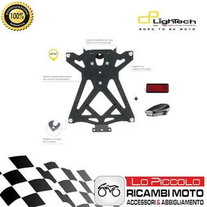 LIGHTECH ADJUSTABLE LICENSE PLATE HOLDER + LIGHT + FLOODLIGHT BMW 1000 HP4 2017 2018 - Picture 1 of 1