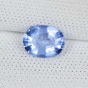 0,57 ct INVISIBLE - VOILET CLARO AZUL SADE DE SODALITA NATURAL RARA Ovalada ¡Ver Vdo! - Imagen 1 de 2