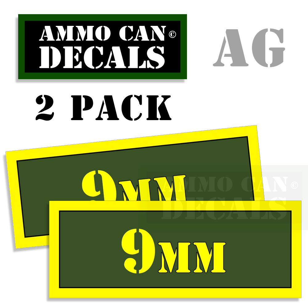 Ammunition Cases & Cans 357 Ammo Can Labels Decals Gun Stickers 2