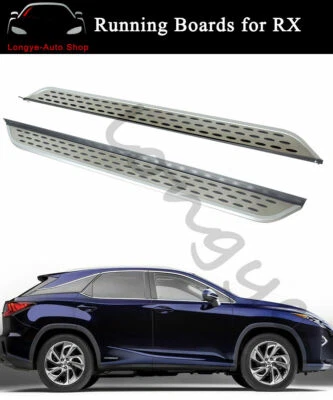 estriberas aptas para Lexus RX RX350 RX450h 2016-2021 barras Nerf escalón lateral Foto 1 de 4