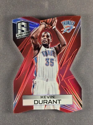 2014-15 Panini Spectra #3 Kevin Durant #3/25 Red Die Cut Prizm - Image 1 of 4