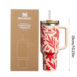 Stanley 40 oz Tumbler Mothers Day Resort Floral Tumbler In Hand Tumbler Cup - Picture 1 of 6