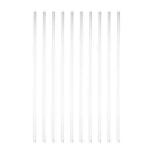 80 Bâtonnets à Cocktail Réutilisables - Agitateurs Colorés Pour Café, Jus, Cocktails - 18 Cm