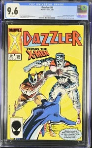 DAZZLER #38 [1985] - CGC 9.6 - WP - Imagen Cómics - Aplicación Wolverine / Nuevo Disfraz - Imagen 1 de 3