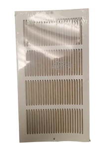 16" x 8" Rückluftgitter weiß - Bild 1 von 3