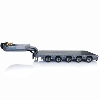 Detachable 1/14 5-Axle Trailer Metal CNC fits Tamiye RC Tractor Truck Car Model - Image 1 of 4