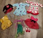 NEW 18" doll clothes lot for American Girl dress pajamas outfit shoes clothing 2