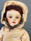 Antique French Doll S.F.B.J Paris Composition Head Glass Eyes  8.5" - Adorable!