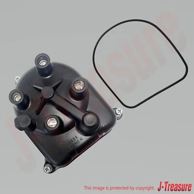 HONDA ACURA INTEGRA DB8 DC2 1997-2001 Genuine Distributor Cap 30102-P72-006 OEM - Image 1 of 4