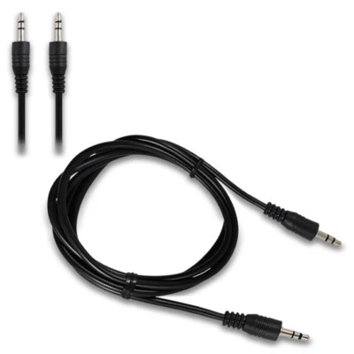 B2G1 Free 3.5mm AUX AUXILIARY CORD Male to Male Stereo Audio Cable iPod MP3 CAR - Image 1 of 4