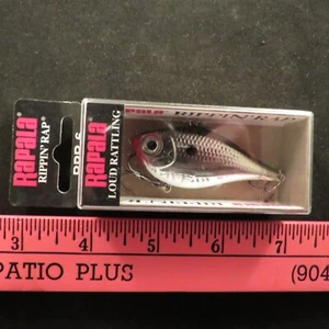 Rapala Rippin Rap Loud Rattling RPR-6 CH Chrome Fishing Lure 2-1/2" 1/2oz NIB * - Picture 1 of 5