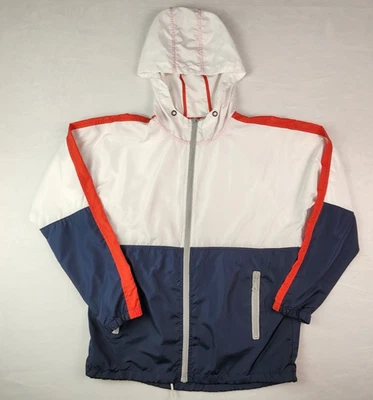 Chaqueta cortavientos Urban Outfitters colorblocked para hombre talla XS Foto 1 de 4