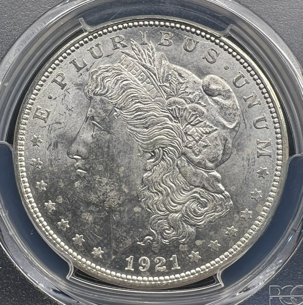 アメリカ 1921 1ドル 銀貨 NGC MS64+ Morgan 040 アメリカ 1921 1ドル