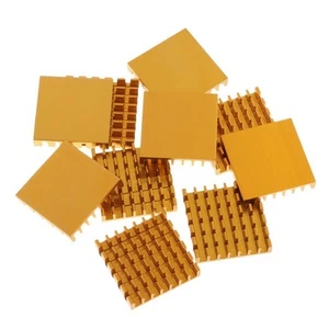 20X Heat Sinks Dissipation Copper Sheet Cooling Parts for Computer - Afbeelding 1 van 4